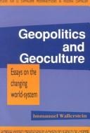 Geopolitics and Geoculture