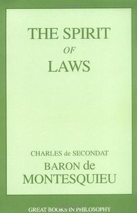 The Spirit of Laws (Prometheus Books 2002)