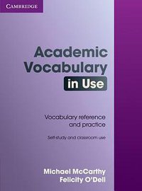 Academic Vocabulary in Use with Answers (Cambridge University Press 2008)
