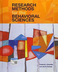 Research Methods for the Behavioral Sciences (2018)