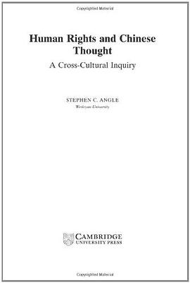 Human Rights and Chinese Thought