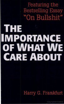 The Importance of What We Care About