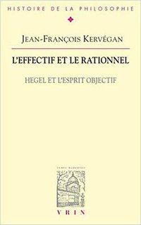 L’effectif et le rationnel (Vrin 2008)