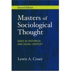 Masters of Sociological Thought- Custom Version