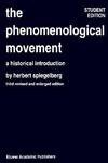 The Phenomenological Movement (Martinus Nijhoff 1976)