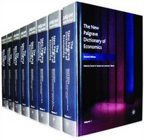 The New Palgrave Dictionary of Economics (Palgrave Macmillan 2008)