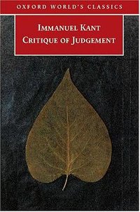 Critique of Judgement (OUP Oxford 2007)