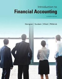 Introduction to Financial Accounting (11/e) (Pearson 2013)