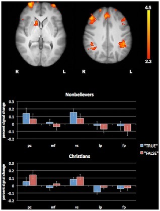 The Neural Correlates of Religious and Nonreligious Belief