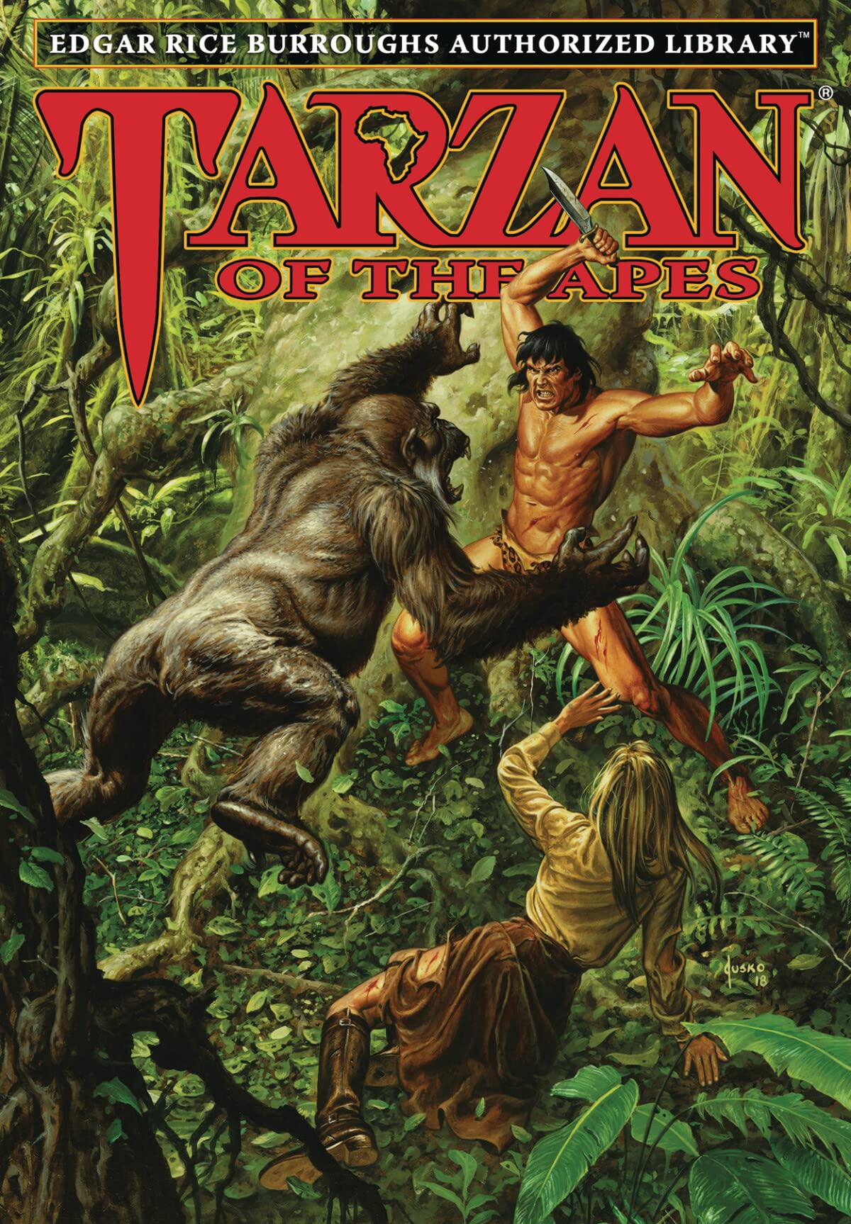 Tarzan of the Apes: Edgar Rice Burroughs Authorized Library #1