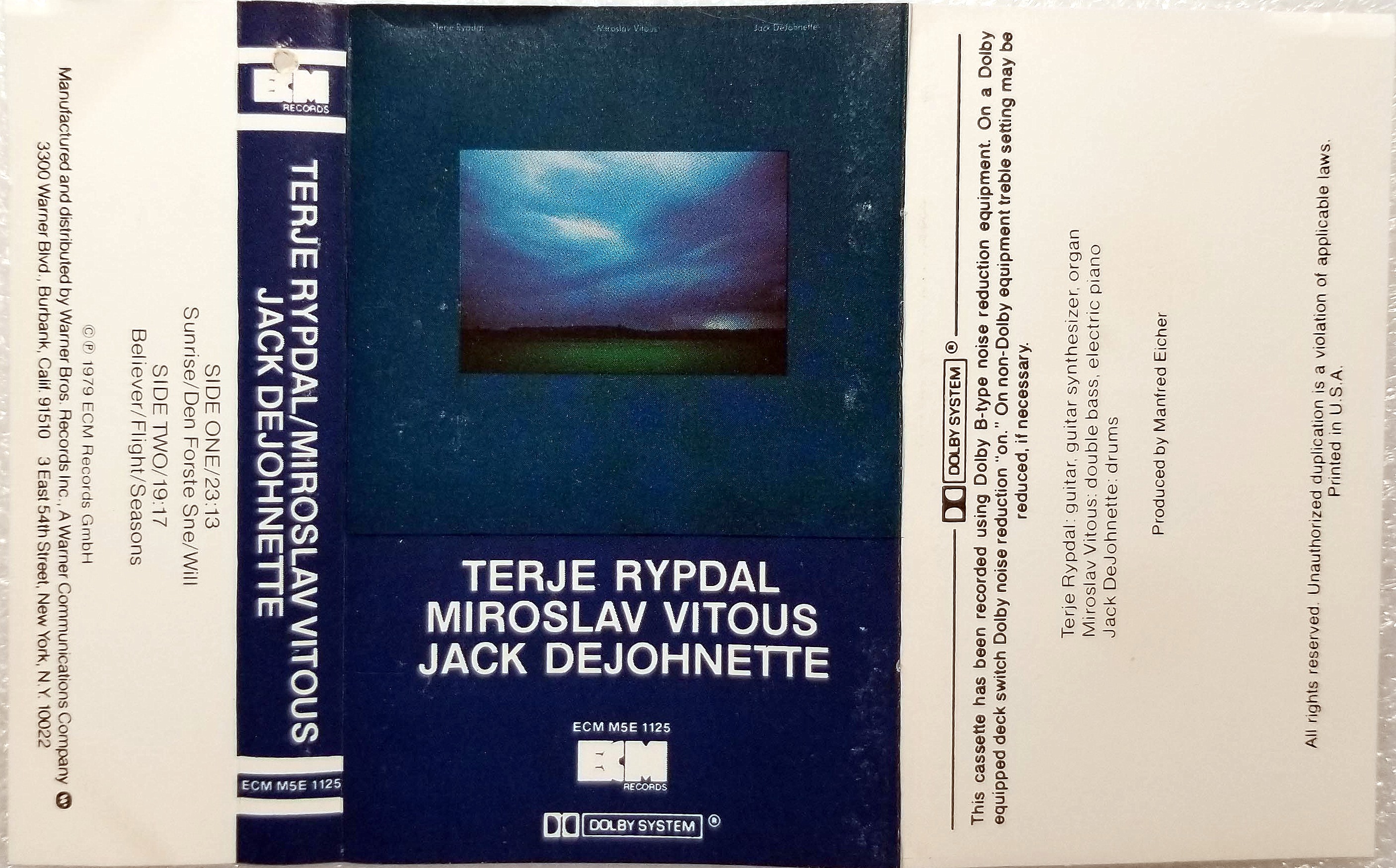 Terje Rypdal / Miroslav Vitous / Jack DeJohnette