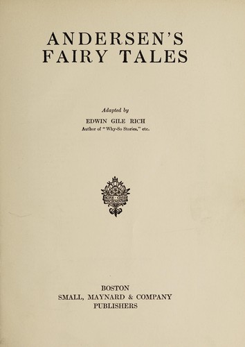Andersen's fairy tales