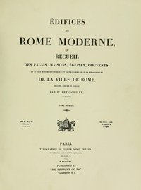 Édifices de Rome moderne