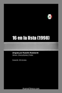 16 en la lista