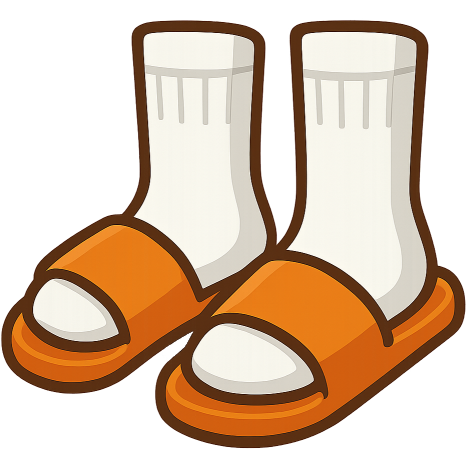 :calcetinesychanclas: